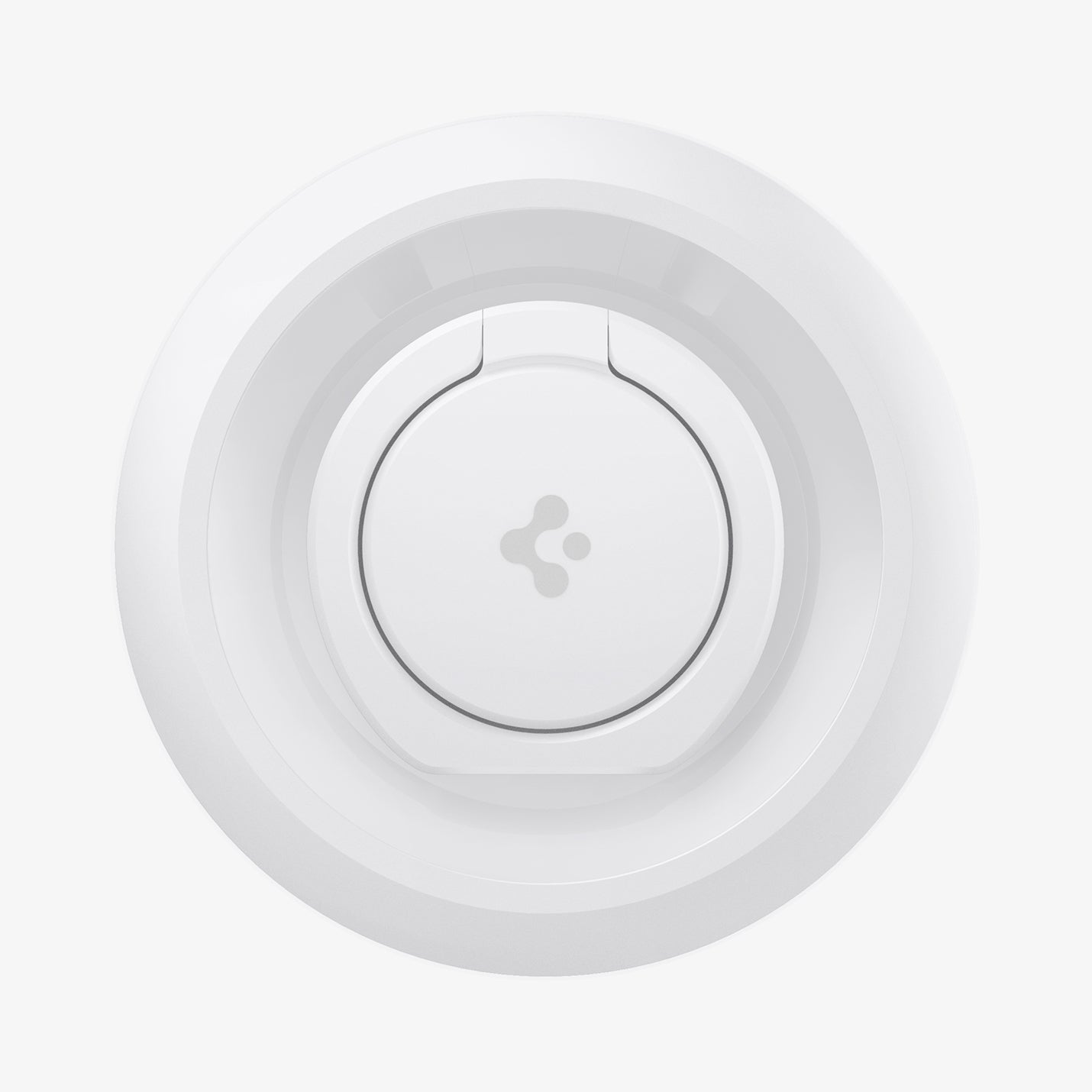 AMP05303 - O-Mag Magnetic Phone Holder (MagFit) in white showing the front