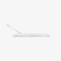 AMP05303 - O-Mag Magnetic Phone Holder (MagFit) in white showing the side and kickstand extended out