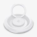 AMP05303 - O-Mag Magnetic Phone Holder (MagFit) in white showing the front and ring extended out laying flat