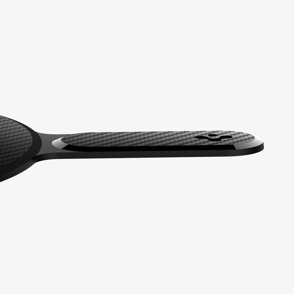 ACP06107 - Magnet Ring Plate (MagFit) in carbon showing the side