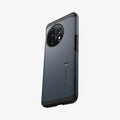 ACS05801 - OnePlus 11 Series Tough Armor Case in Metal Slate showing the back with partial side