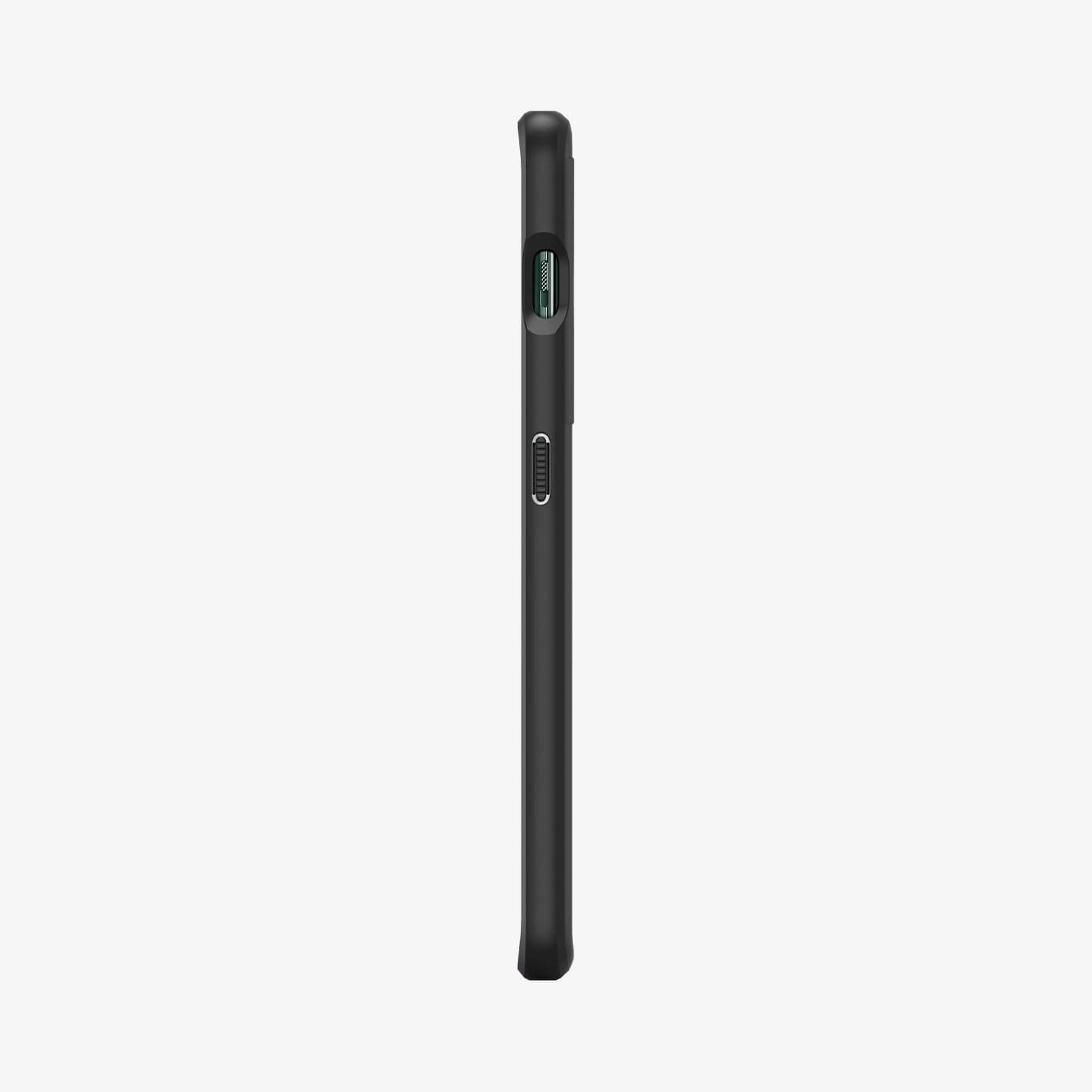 ACS05803 - OnePlus 11 Series Ultra Hybrid Case in Matte Black showing the side