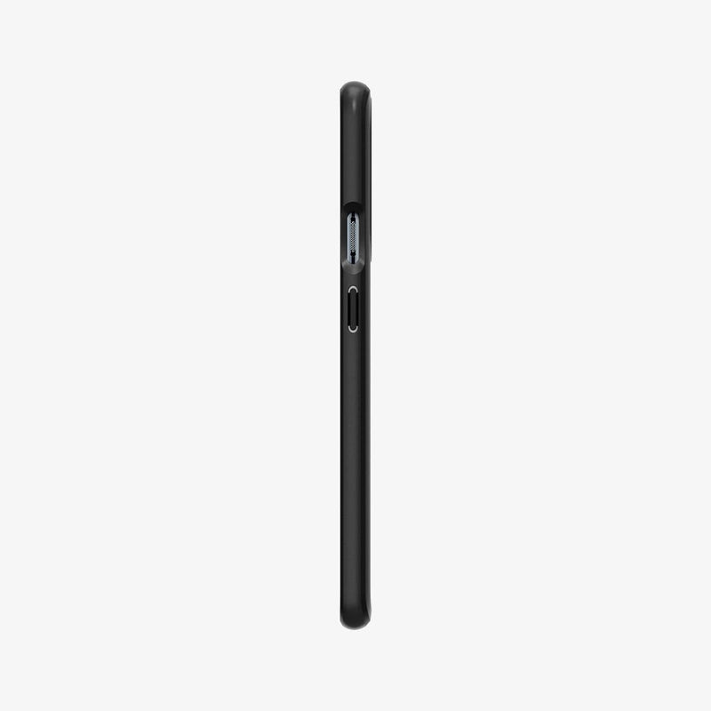 ACS00991 - OnePlus Nord Ultra Hybrid Case in Matte Black showing the side