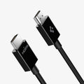 ACA02336 - ArcWire™ HDMI 2.1 Cable in black showing the HDMI cable ends
