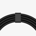 ACA02336 - ArcWire™ HDMI 2.1 Cable in black showing the cable rolled up for easy storage