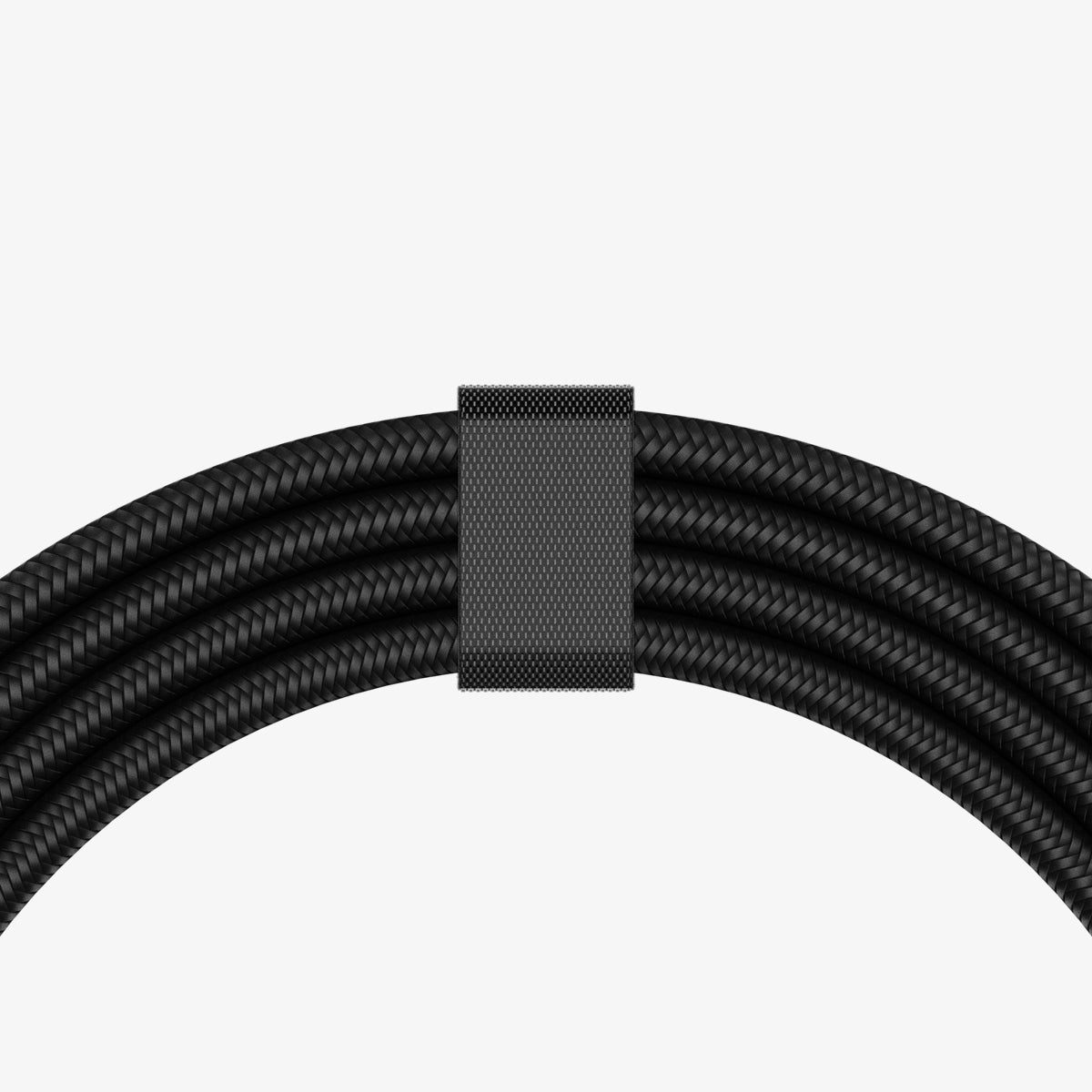 ACA02336 - ArcWire™ HDMI 2.1 Cable in black showing the cable rolled up for easy storage