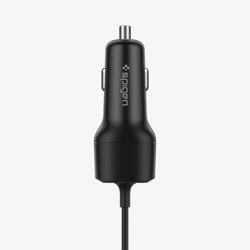 ACP04205 - ArcStation™ Car Charger PC2100 in black showing the front