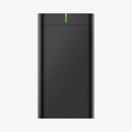 ACH03787 - Spigen ArcDock 65W Desktop Charger PD2101 in black showing the side