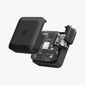 ACH02121 - ArcStation™ Pro 100W Wall Charger PE2006 in black showing the inside chip technology