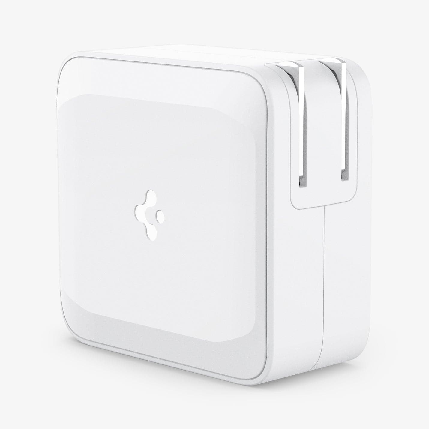 ACH02122 - ArcStation™ Pro 100W Wall Charger PE2006 in white showing the back and side