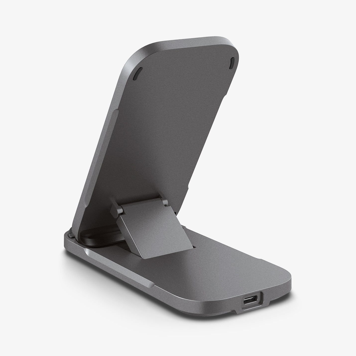 ACH04622 - ArcField™ Flex Wireless Charger PF2201 in black showing the back with charger upright