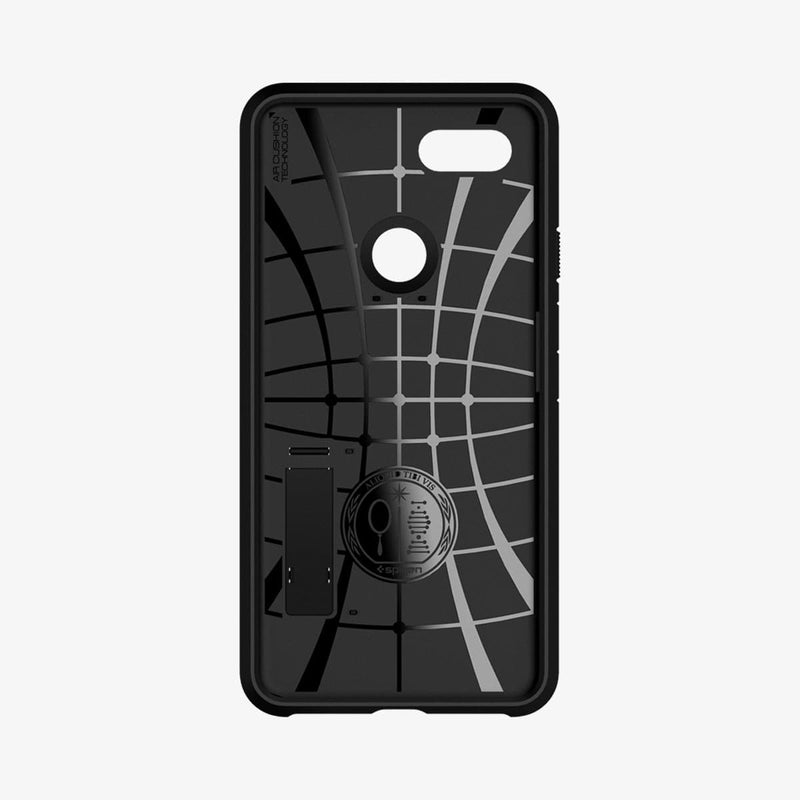 F20CS25024 - Pixel 3XL Case Tough Armor in black showing the inside of case