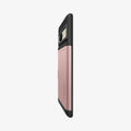 ACS04705 - Pixel 7 Case Slim Armor CS in rose gold showing the side and partial back