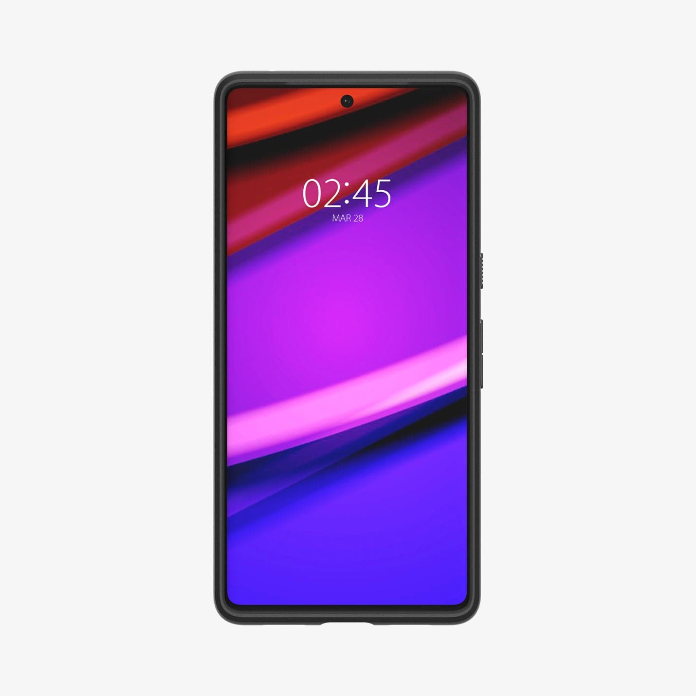 ACS04735 - Pixel 7 Pro Case Core Armor in matte black showing the front