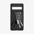 ACS04732 - Pixel 7 Pro Case Slim Armor CS in rose gold showing the inside of case