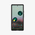 ACS04473 - Pixel 6a Case Thin Fit in black showing the front