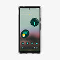 ACS04477 - Pixel 6a Case Ultra Hybrid in crystal clear showing the front
