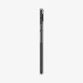 ACS04477 - Pixel 6a Case Ultra Hybrid in crystal clear showing the side with volume controls