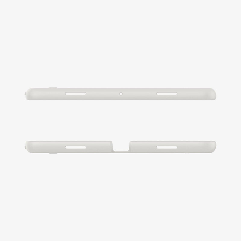 ACS06924 - Pixel Tablet Case Thin Fit Pro in gray showing the top and bottom