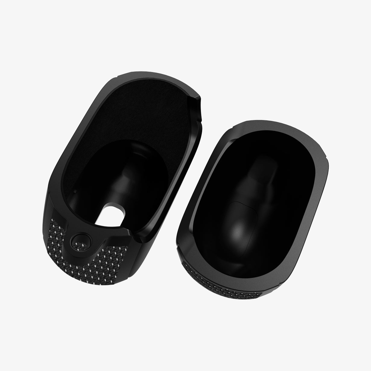 ASD01310 - Pixel Buds 2 Series Case Classic Fit in black showing the inside