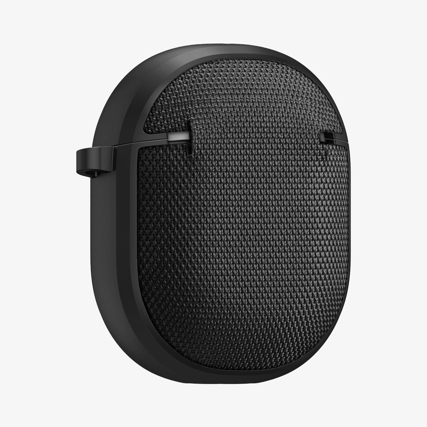 ACS05782 - Pixel Buds Pro Case Classic Fit in black showing the back and partial side