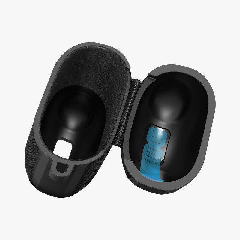ACS05782 - Pixel Buds Pro Case Classic Fit in black showing the inside of case