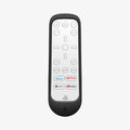 ACS03705 - PS5 Remote Silicone Fit Case in black showing the front