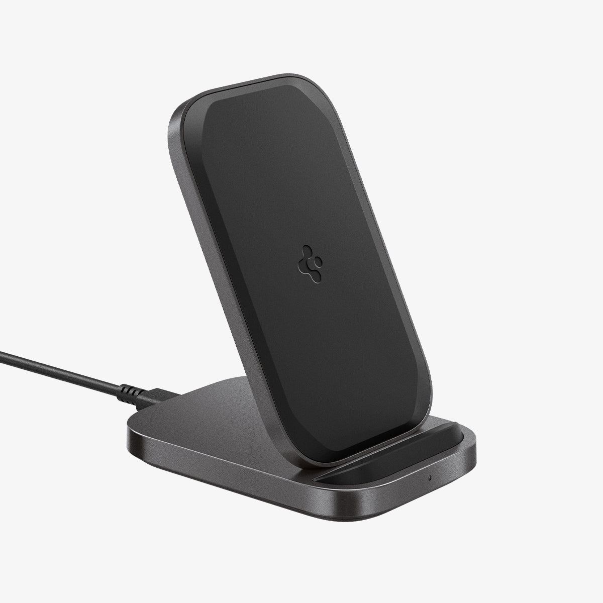ACH06254 - ArcField PF2102 Wireless Charger in black showing the front and side view