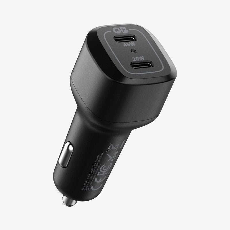 ACP02562 - ArcStation™ Car Charger PC2000 showing the front, top and side