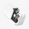 ACH02075 - ArcStation™ Pro 30W Wall Charger PE2008 in white showing the inner technology components of wall charger
