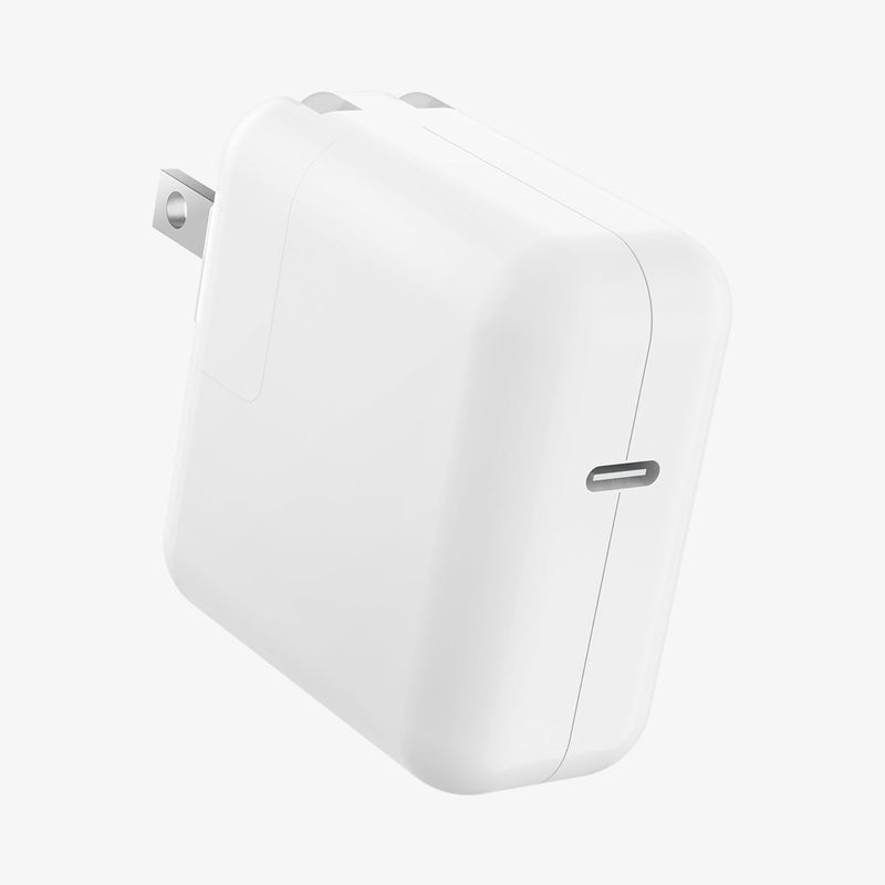 ACH02075 - ArcStation™ Pro 30W Wall Charger PE2008 in white showing the front, side and top
