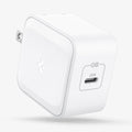 ACH02075 - ArcStation™ Pro 30W Wall Charger PE2008 in white showing the front, side and top