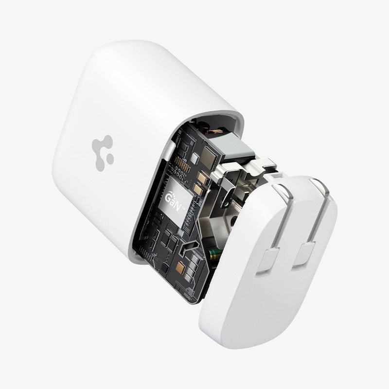 ACH02595 - ArcStation™ Pro 40W Wall Charger PE2013 in white showing the inside chip technology