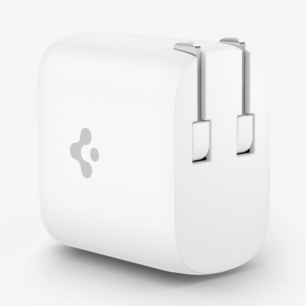 ACH02595 - ArcStation™ Pro 40W Wall Charger PE2013 in white showing the back and side