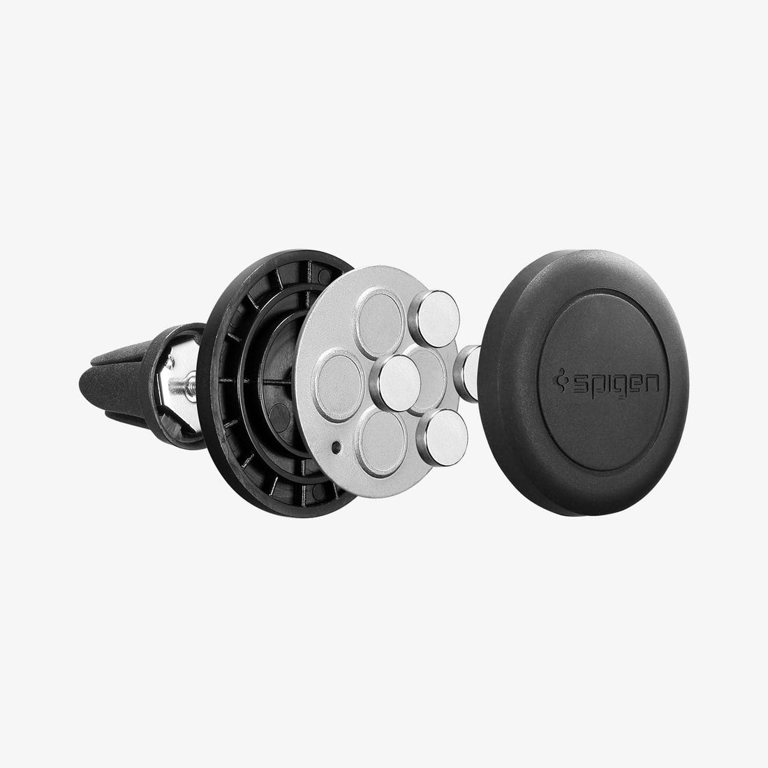 mount securely holds phone without residue Easy to install and