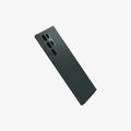 ACS04518 - Galaxy S22 Ultra 5G Case Liquid Air in abyss green showing the side and back