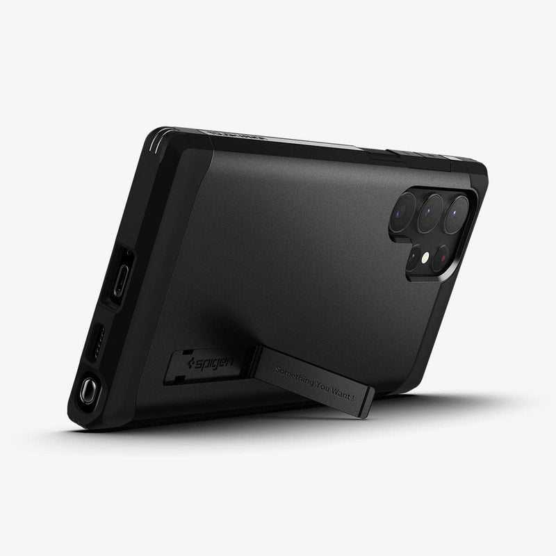 Spigen Tough Armor Gunmetal Case - for Samsung Galaxy S22