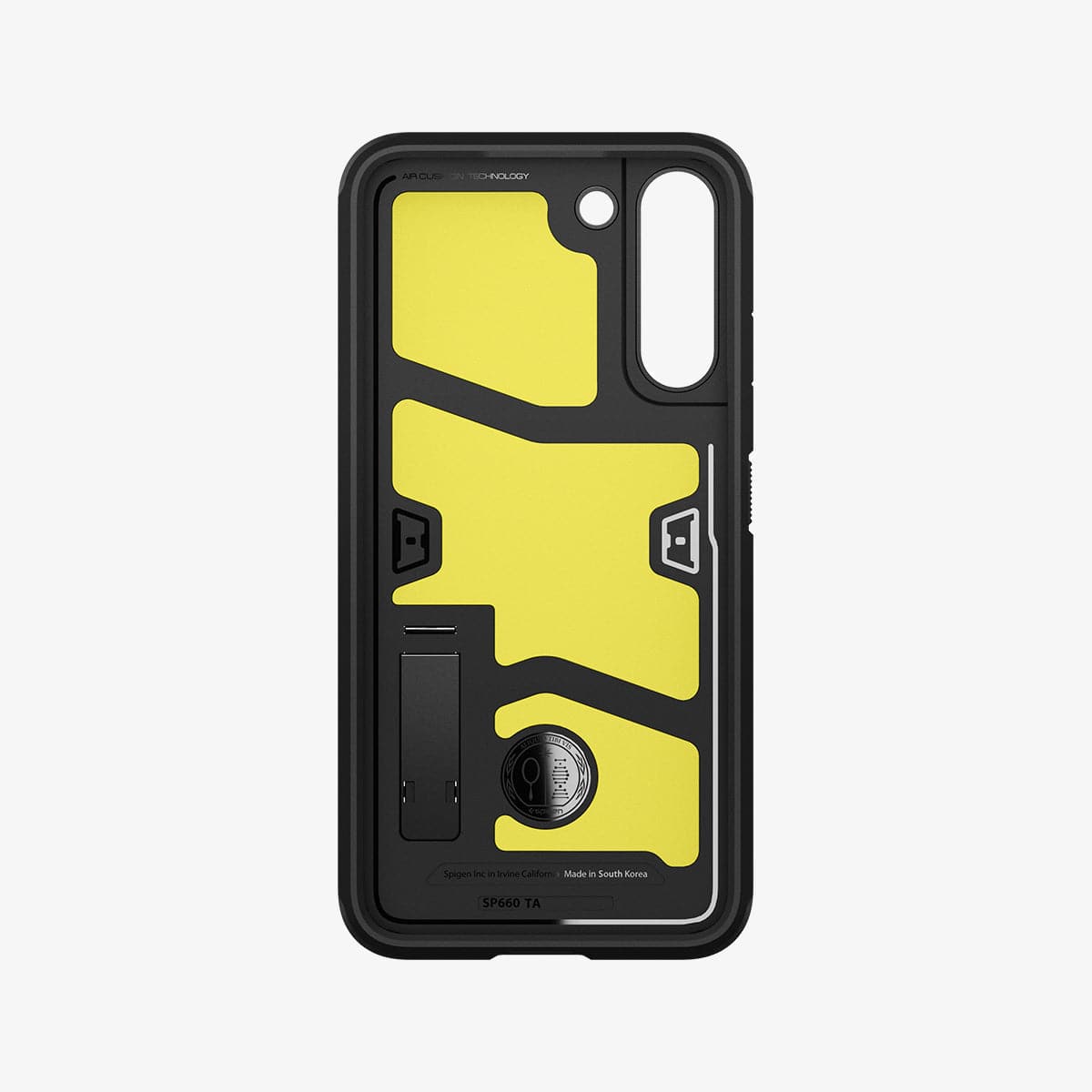 ACS03958 - Galaxy S22 Plus 5G Case Tough Armor in black showing the inside of case