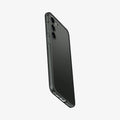 ACS05663 - Galaxy S23 Plus Case Liquid Crystal in space crystal showing the side and partial back