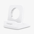 000CD21181 - Apple Watch Night Stand S350 in white showing the front and side