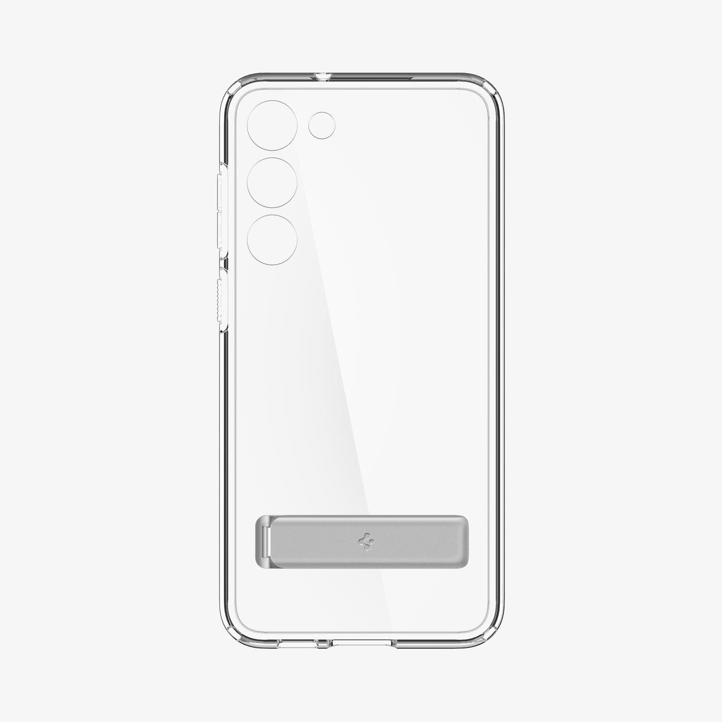 ACS05717 - Galaxy S23 Case Ultra Hybrid S in crystal clear showing the inside of case