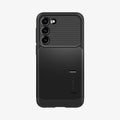 ACS05689 - Galaxy S23 Plus Case Slim Armor in black showing the back