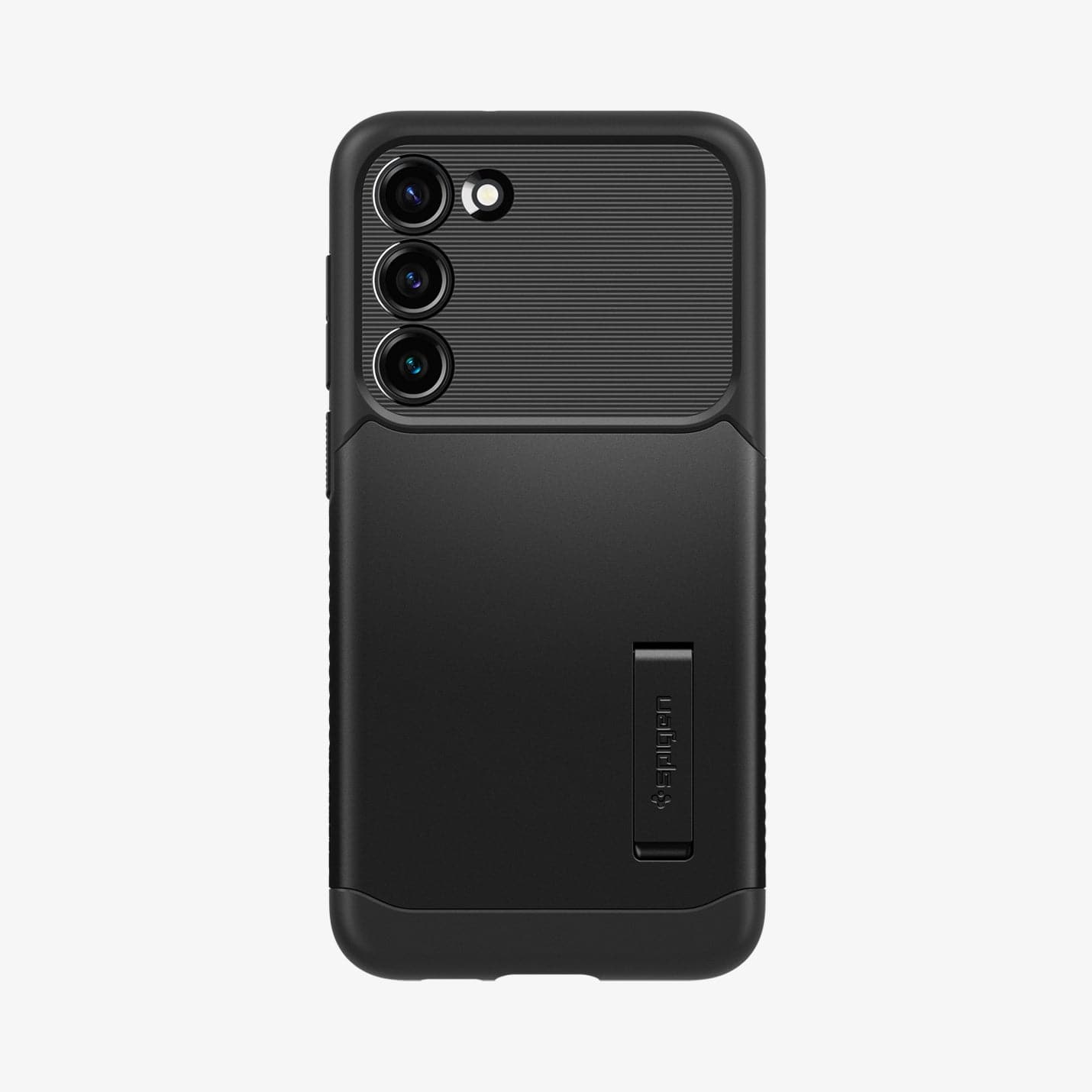 ACS05689 - Galaxy S23 Plus Case Slim Armor in black showing the back