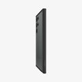 ACS05619 - Galaxy S23 Ultra Case Ultra Hybrid in frost black showing the side and partial back