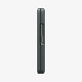 ACS06212 - Galaxy Z Fold 5 Case Slim Armor Pro in abyss green showing the sides