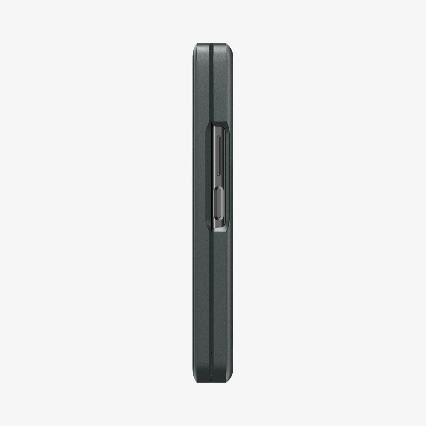 ACS06212 - Galaxy Z Fold 5 Case Slim Armor Pro in abyss green showing the sides