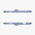ACS06869 - Galaxy Z Fold 5 Case Slim Armor Pro in sierra blue showing the top and bottom with precise cutouts