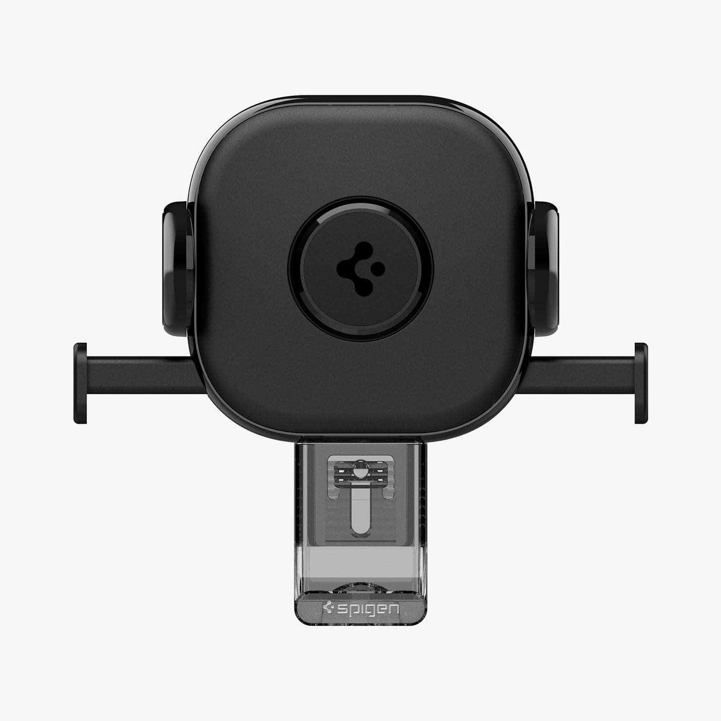 ACP05497 - Spigen OneTap UniFit Designed for Hyundai IONIQ 5 Car Mount showing the front with mount closed