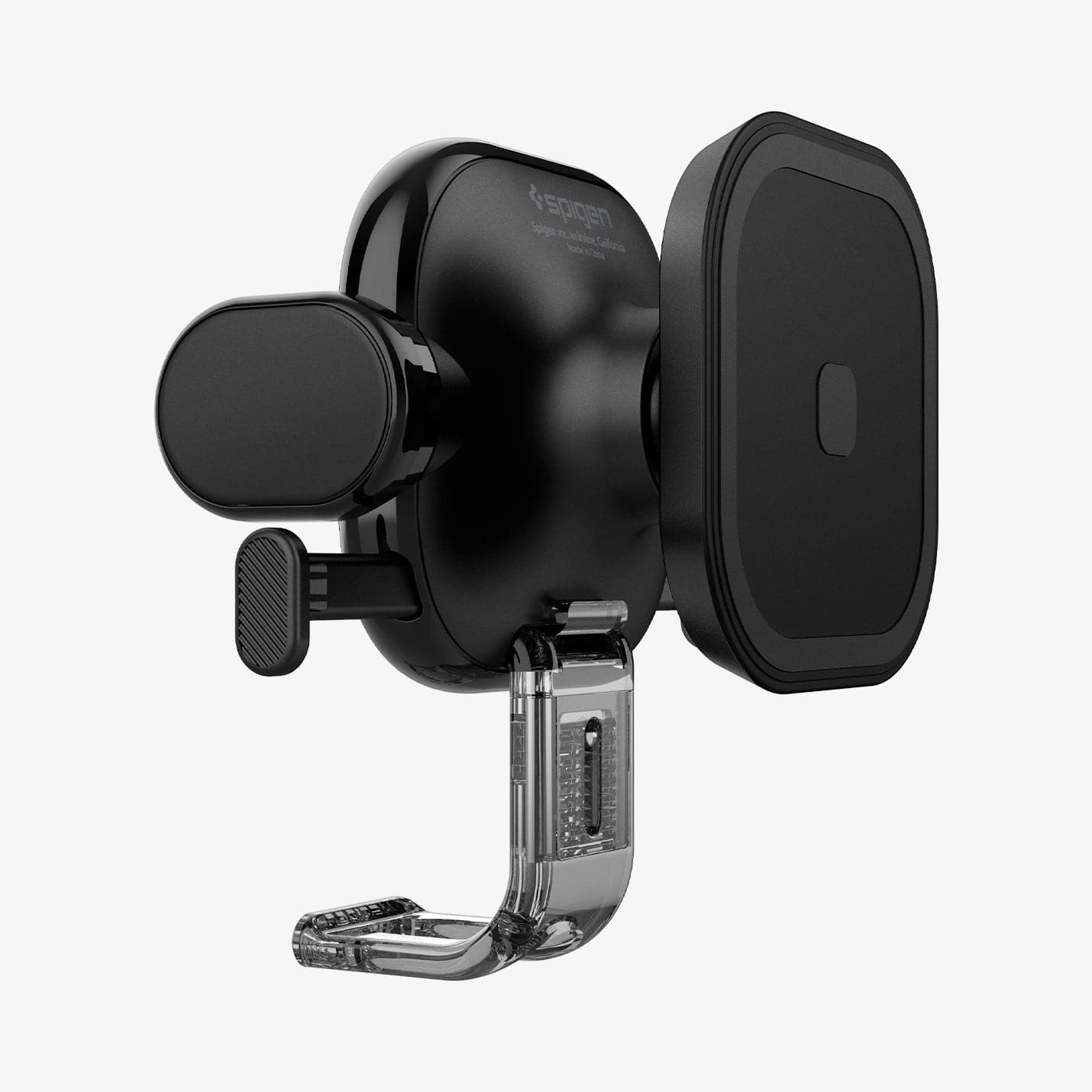 ACP05497 - Spigen OneTap UniFit Designed for Hyundai IONIQ 5 Car Mount showing the back and side