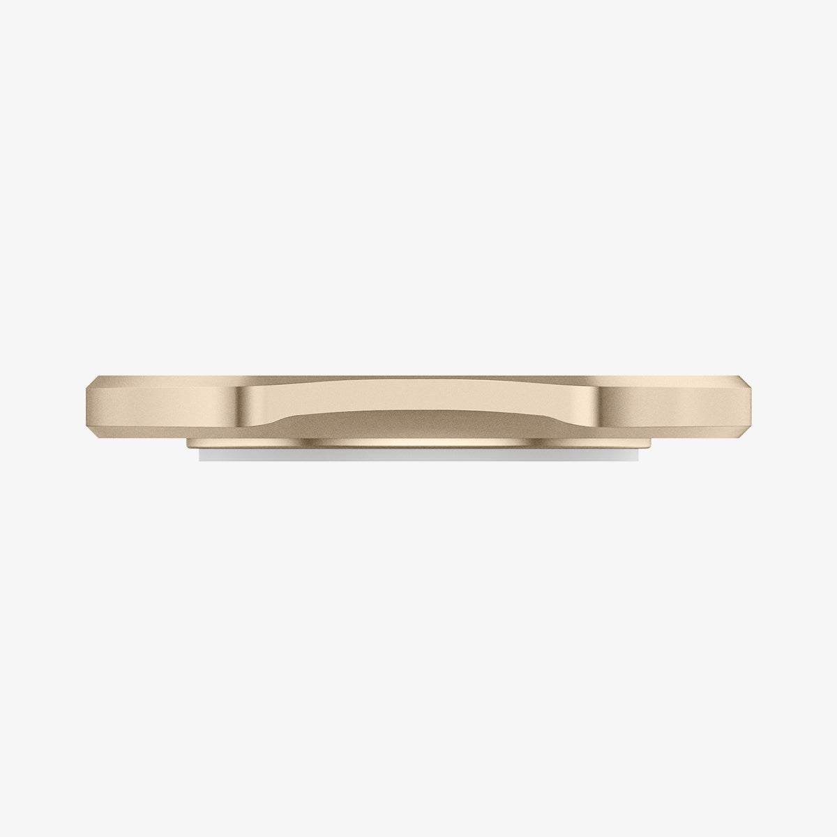 000SR24437 - Style Ring 360 in champagne gold showing the side